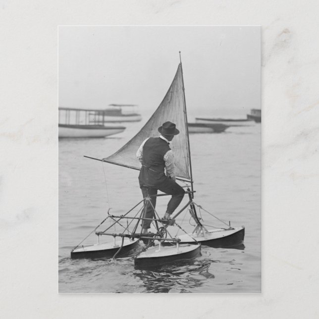 Cartão Postal Triciclo de água (Frente)