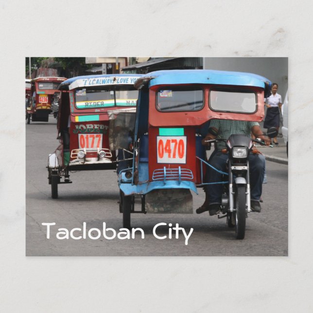 Cartão Postal Triciclos (Frente)