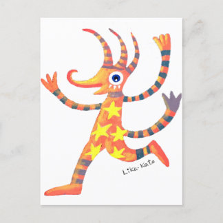 Cartão Postal tricorne 