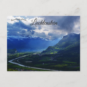 Cartão Postal Triesenberg Liechtenstein