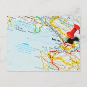 Cartão Postal Trieste, Itália