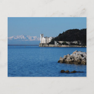 Cartão Postal Trieste miramare