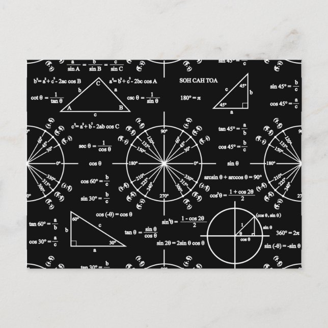 Cartão Postal Trig & Triangs (Frente)