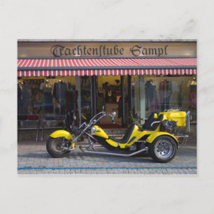 Cartão Postal Trike do Boom Amarelo