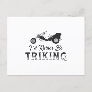 Cartão Postal Triker, eu Preferencialmente Triking Motor Trike R