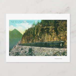 Cartão Postal Trilha a norte do Rocky Point, White Pass e Yukon