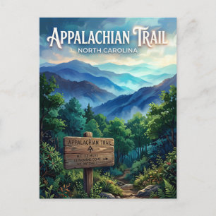 Cartão Postal Trilha Appalachian EUA