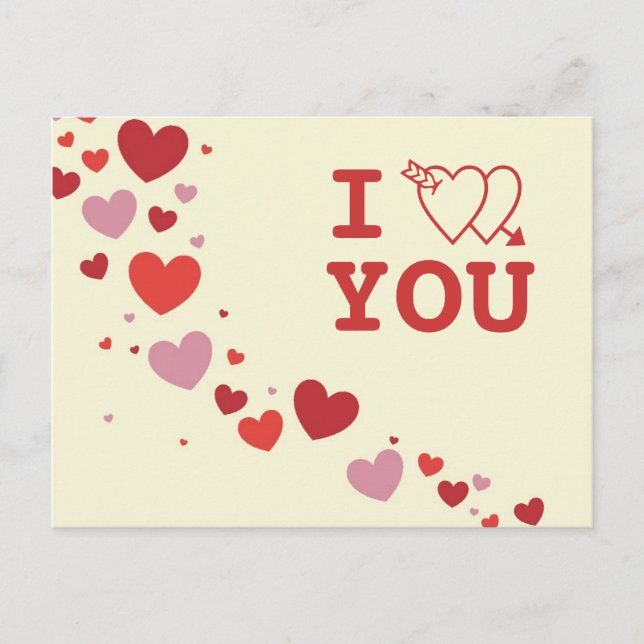 Cartão Postal Trilha de Corações (Frente)