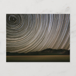 Cartão Postal Trilha de Estrelas à Noite   Califórnia, Vale da M