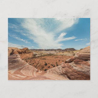 Cartão Postal Trilha de Onda de Fogo