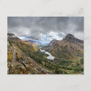 Cartão Postal Trilha de Passagem Swiftcurrent 4 - Parque Naciona
