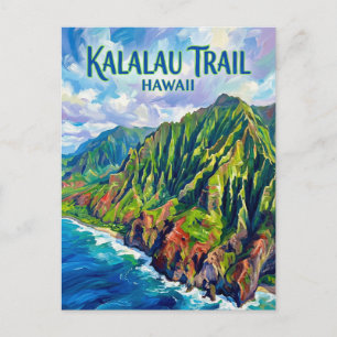 Cartão Postal Trilha Kalalau EUA