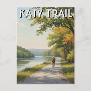 Cartão Postal Trilha Katy Missouri Viagem