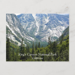 Cartão Postal Trilha Mist Falls, Parque Nacional King's Canyon, 