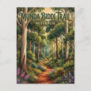 Cartão Postal Trilha Munda Biddi Austrália