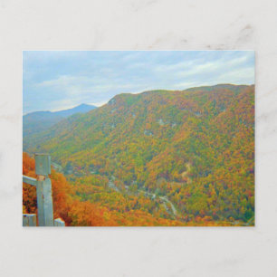 Cartão Postal Trilha no alto das montanhas