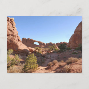Cartão Postal Trilha para Skyline Arch