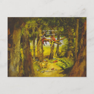 Cartão Postal Trilha quebrada