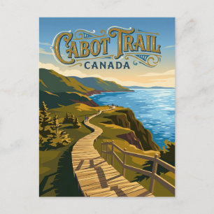 Cartão Postal Trilha Skyline Canadá