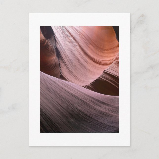 Cartão Postal "Trilhas de Erosão" (Frente)