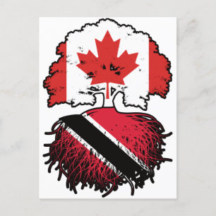 Cartão Postal Trinidad e Tobago Trinidadiano Canadá