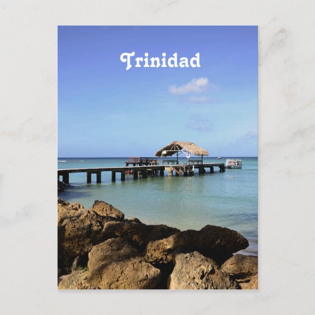 Cartão Postal Trinidad Pier (Frente)