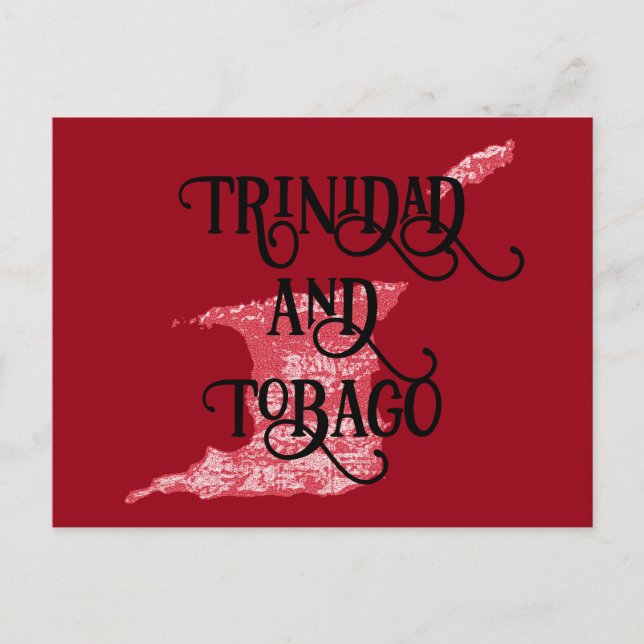 Cartão Postal Trinidade e Tobago (Frente)