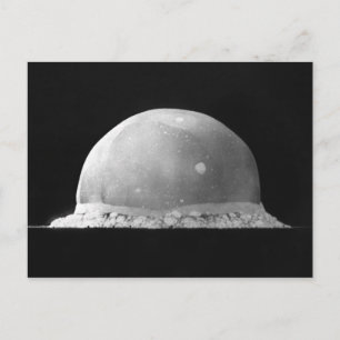Cartão Postal Trinity Test Atomic Bomb Explosion 16 de julho de