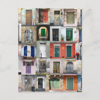 Cartão Postal Trinta portas