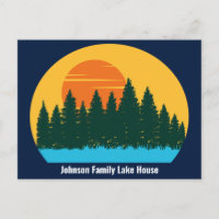 Trip Sunset da Família Lake House Personalizada