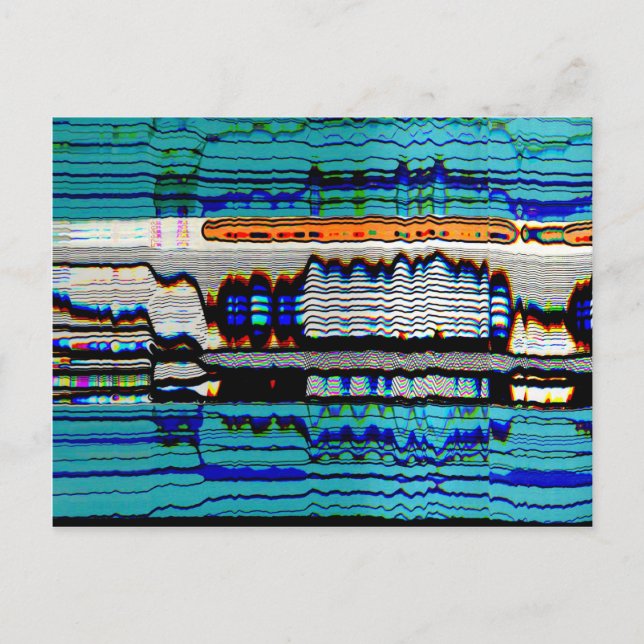 Cartão Postal Trippy Art (Frente)