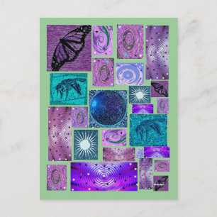 Cartão Postal Trippy Hippy