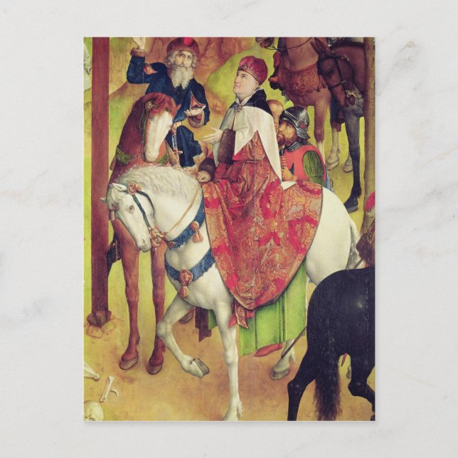 Cartão Postal Triptych da Crucificação (Frente)