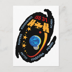 Cartão Postal Tripulações da Expedição para a ISS:  Expedição 31