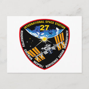 Cartão Postal Tripulações do ISS: Expedição 27