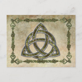 Cartão Postal Triquetra natural