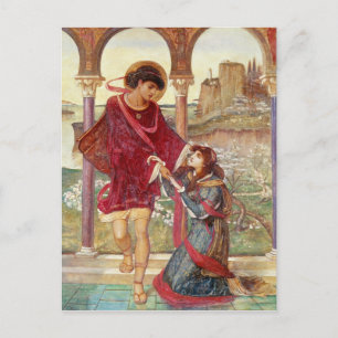 Cartão Postal Tristan e Iseult, 1876