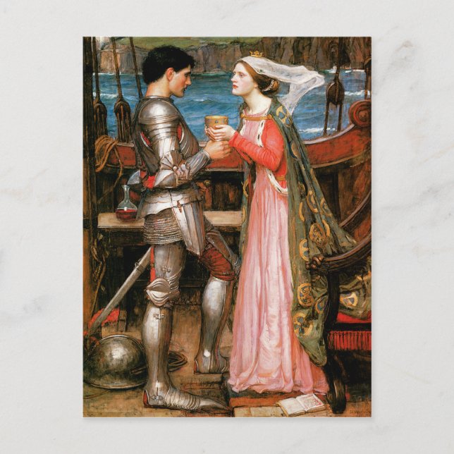 Cartão Postal Tristan e Isolde (Frente)