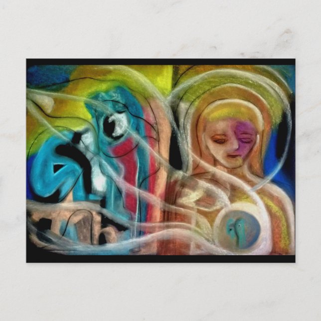 Cartão Postal Tristeza Oito (Frente)