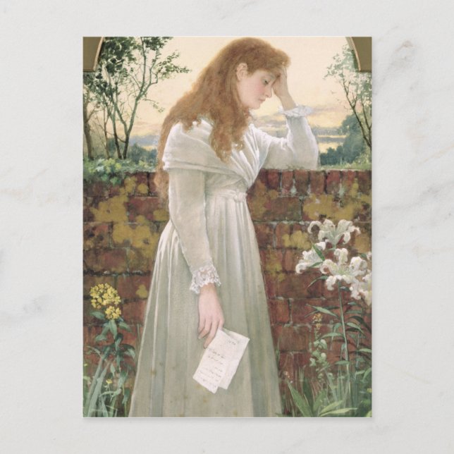 Cartão Postal Tristeza Silenciosa (c/c no papel) (Frente)