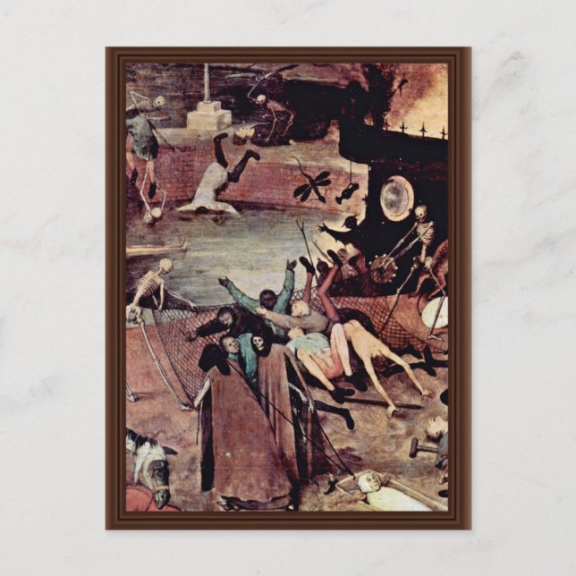 Cartão Postal Triunfo Da Morte Detalhe Por 0 (Melhor Qualidade) (Frente)