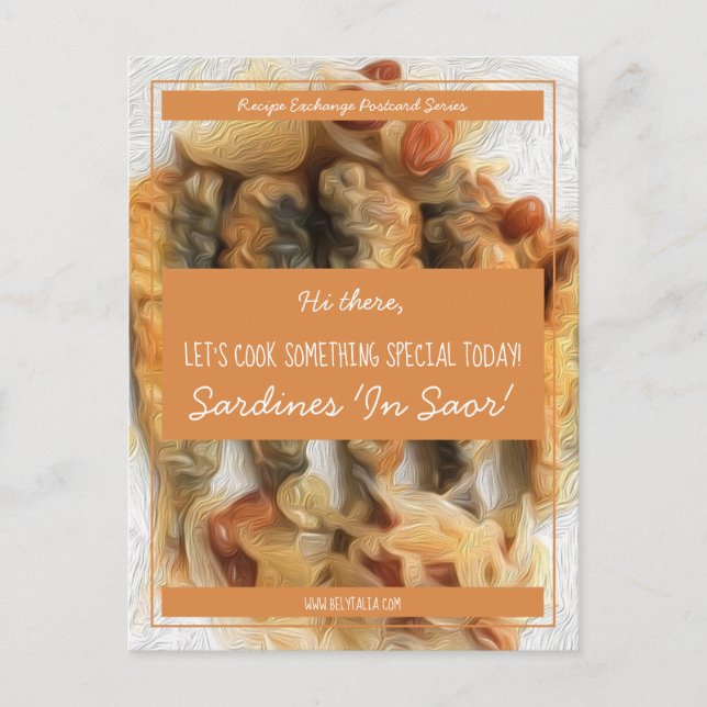 Cartão Postal Troca de Receita de Script Branco do Saffron Perso (Frente)