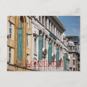 Cartão postal Trocadero London Reino Unido