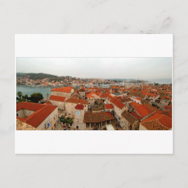 Cartão Postal Trogir panorama 2 (Frente)