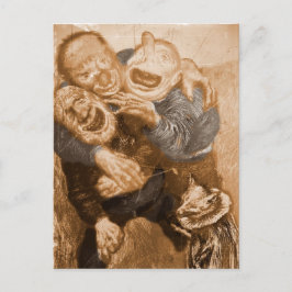 Cartão Postal Troll do Avô Rindo