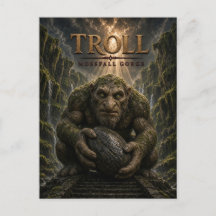 Troll Mossfall Gorge Cinema Escuro