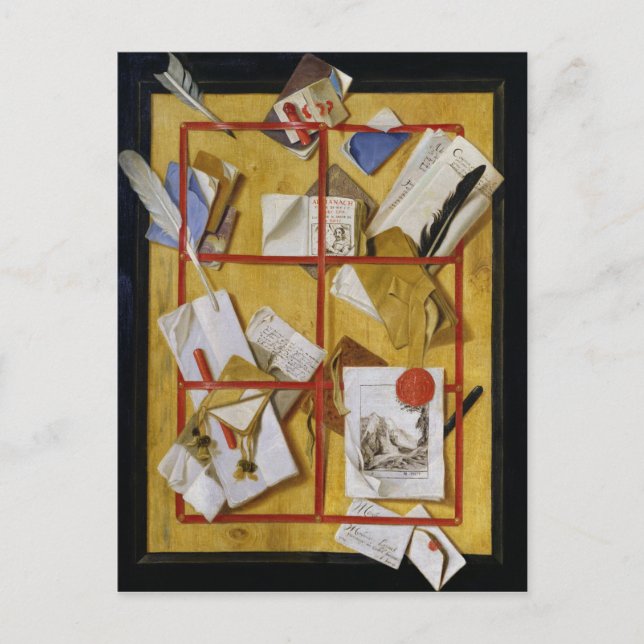 Cartão Postal Trompe - l ' oeil (Frente)