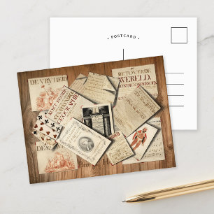 Cartão Postal Trompe l’œil   Piere De Hoop