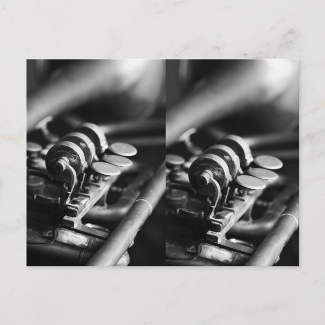 Cartão Postal Trompete (Frente)