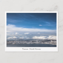 Cartão Postal Tromso Norte da Noruega